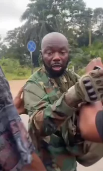 Fake soldier nabbed at Kumasi airport roundabout