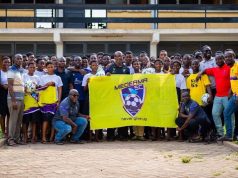 Medeama SC visit Cape Coast Technical Institute