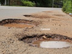 Oda-Akyem Swedru road develops dangerous potholes