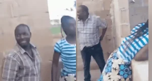 Married woman nabbed in an uncompleted building with another man