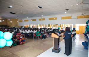 Prudential Bank empowers young women at Labone SHS through women empowerment series