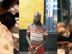 Man in viral video assaulting his baby mama arrested