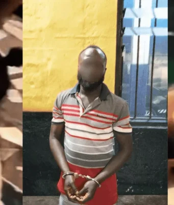 Man in viral video assaulting his baby mama arrested