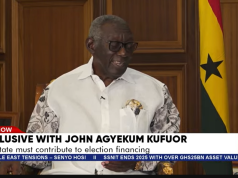 Kufuor calls for stronger separation of powers, greater parliamentary control over national budget