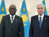 Dr Jehu-Appiah presents credentials to Kazakhstan President