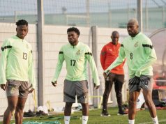 Black Stars begin training in Vienna with 21 players