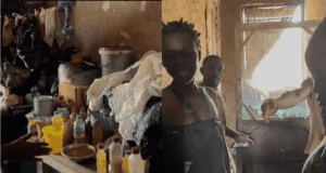 Ghanaian family goes viral for using human waste to prepare food