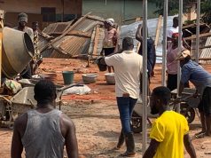 Tano North MP begins paving project at Bomaa Market to improve sanitation