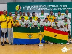Ghana Army and Kalibi VC crowned champions of CAVB Zone 3 Volleyball Champs