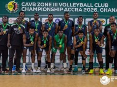 Ghanaian clubs shine at 2026 CAVB Zone III colleyball club championship in Accra