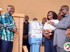 Ghana Medical Trust Fund donates dialysis machines to Sunyani Teaching Hospital