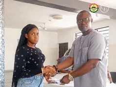 Dr Grace Ayensu-Danquah empowers students in Essikado-Ketan