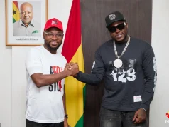 Medikal officially named ambassador for National Youth Authority’s ‘Red Means Stop’ drug campaign