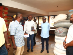 Buffer Stock CEO tours schools and warehouses in Eastern Region