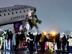 Air Canada Express jet hits ground vehicle, closing New York’s LaGuardia airport
