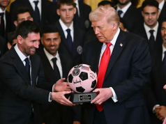Messi and Inter Miami meet Trump at White House