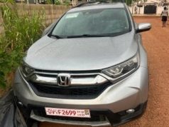 Police recover stolen Honda CR-V in Kumasi within 48 hours