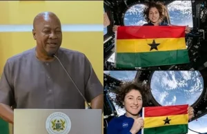 Mahama celebrates NASA Astronaut Who Once Studied at University of Ghana