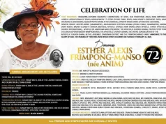 Music Executive and Creative Industry Strategist David Ashbel Announces Final Funeral Rites for His Mother, Deaconess Esther Alexis Frimpong-Manso