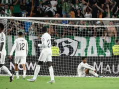 Real Madrid title hopes fading after Betis draw