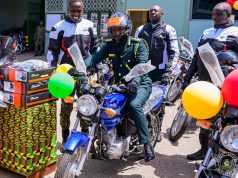 CGI orders motorbike training at tactical school in Kyebi