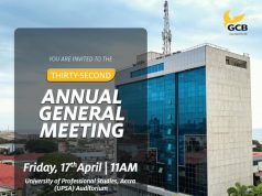 GCB Bank to hold 32nd AGM on April 17
