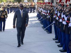 Photos: Mahama receives full state welcome in Paris ahead of talks with French President Macron