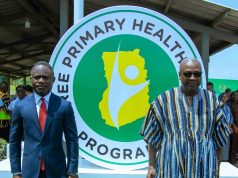 Photos: Mahama launches Free Primary Healthcare Programme