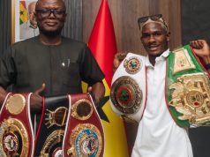 Kofi Adams hails Theophilus Allotey after impressive victory at the Legacy Rise bout