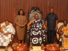 Sports Minister visits Ga Mantse, announces Black Stars’ 2026 World Cup qualification officially