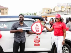 Architect wins brand new car in 14th Telecel Dream Car promo