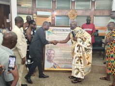 Western Regional House of Chiefs honours Armah-Kofi Buah for promoting unity and stability