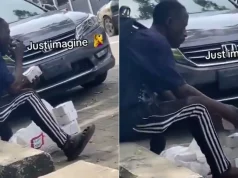 Dispatch rider caught eating a customer’s order before delivery