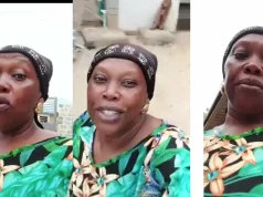 Elderly woman laments about living alone