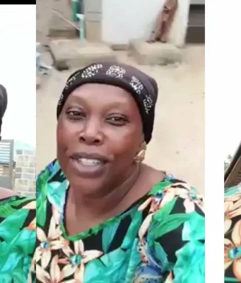 Elderly woman laments about living alone