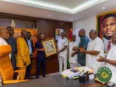 NDC Regional Chairmen honour Sammy Gyamfi with citation for leadership