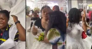 Over 30 ladies storm the church to pray for a husband