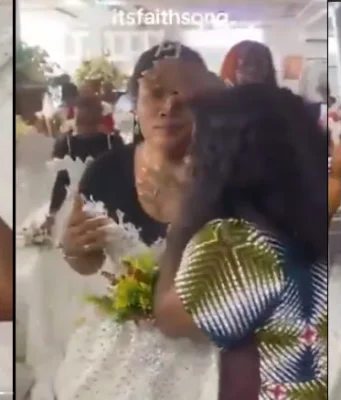 Over 30 ladies storm the church to pray for a husband