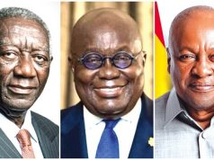 Asantehene honours President Mahama, 2 former Presidents with gold medal