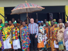 Ogyeahoho Yaw Gyebi II commends Asante Gold over progress on Bibiani resettlement