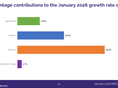 Economic activity grows 7.5% in Jan, pace slows year-on-year