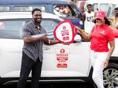 Architect wins brand new car in 14th Telecel Dream Car Promo