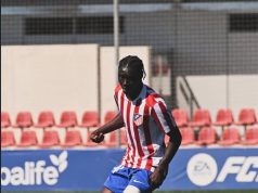 Youngster Shadrack Addo scores in back-to-back games for Atlético Madrid U19