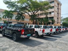 EPA takes delivery of 40 out of 80 procured Mitsubishi L200 pickups to boost nationwide enforcement