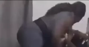 Wife filmed physically assaulting her husband