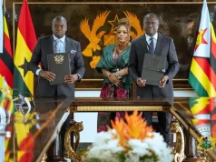 Prez Mnangagwa tours ACARP as Zoomlion, Geo Pomona sign MOU