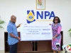 Ghana month donation drive ends on high note as NPA donates GH₵1m to GMTF