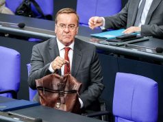 German defence minister says navy planning possible Hormuz role