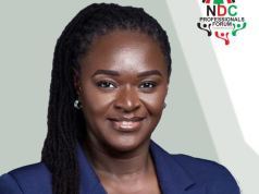EPA CEO Prof Nana Ama Browne Klutse elected Global President of NDC Professionals Forum sweeping 91% of votes