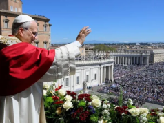 Pope Leo calls for global leaders to choose peace in his first Easter Mass